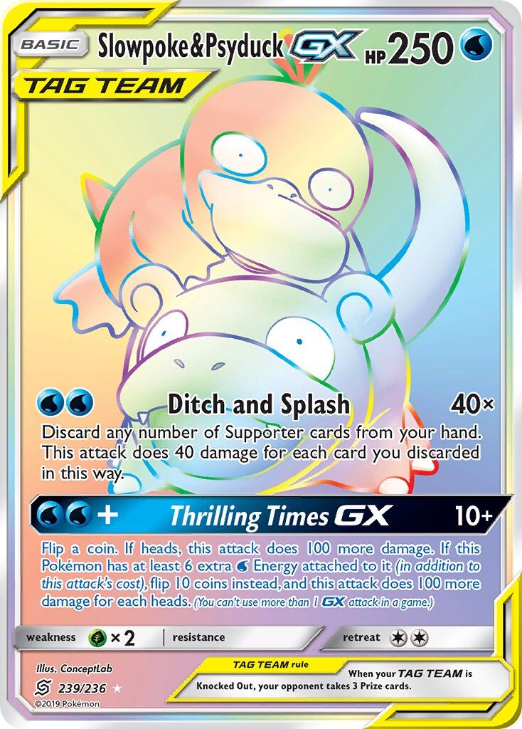 Slowpoke & Psyduck-GX - 239/236 - EN Slowpoke & Psyduck-GX - 239/236 - EN