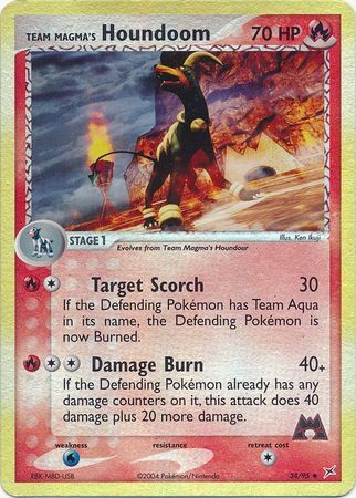 Team Magma’s Houndoom - 34/97 - Reverse Holo - EN Team Magma’s Houndoom - 34/97 - Reverse Holo - EN