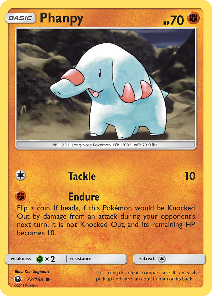 Phanpy - 72/168 - EN