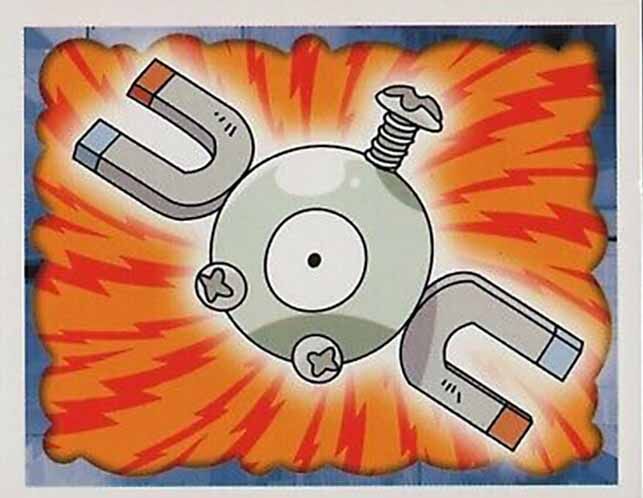 Magnemite - 81 - Merlin Sticker Series 1 Magnemite - 81 - Merlin Sticker Series 1