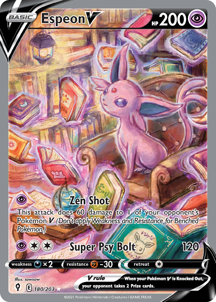 Espeon V - 180/237 - EN Espeon V - 180/237 - EN