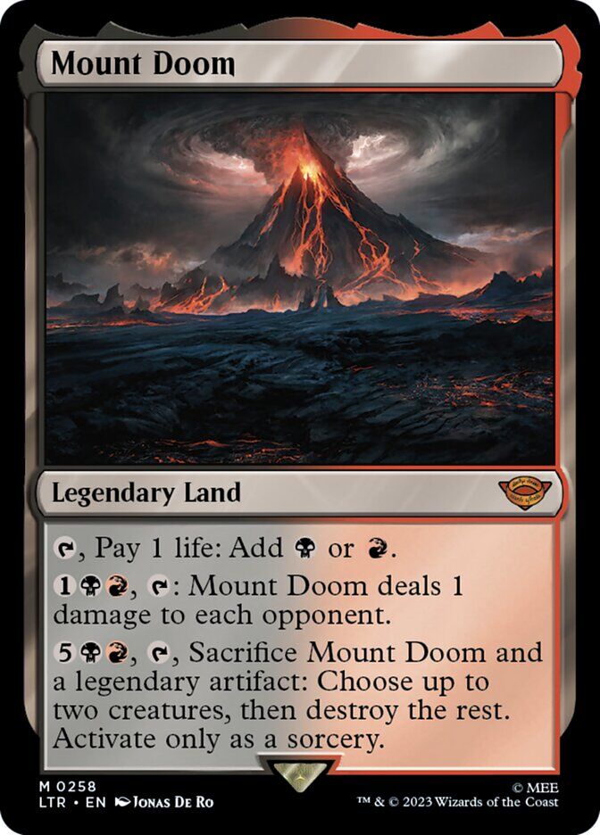 Mount Doom - LTR 258 Mount Doom - LTR 258