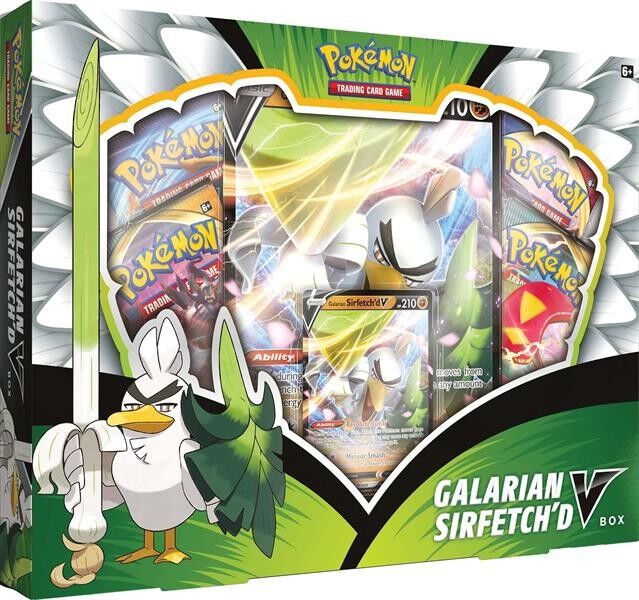 Pokémon Galarian Sirfetch'd V Collection Box - EN