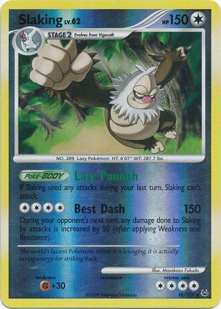 Slaking - 16/127 - Reverse Holo - EN
