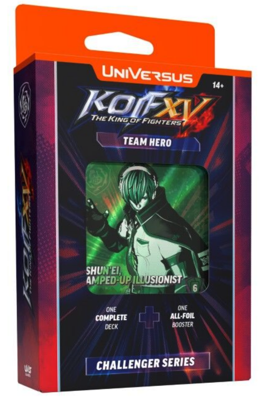 UniVersus CCG: The King of Fighters - Challenger Series - Team Hero - EN UniVersus CCG: The King of Fighters - Challenger Series - Team Hero - EN