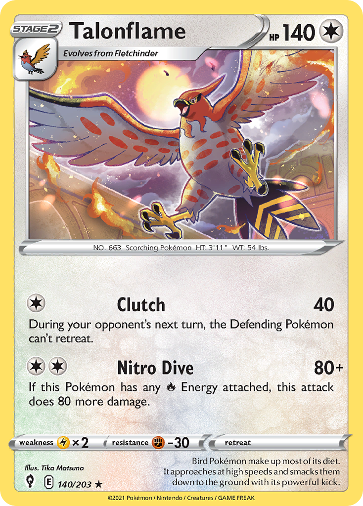 Talonflame - 140/237 - EN