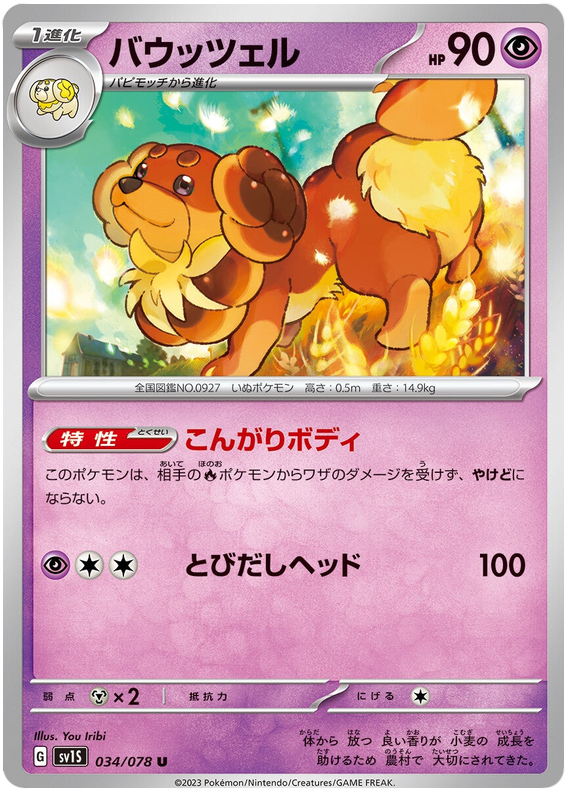 Dachsbun - sv1S 034/078 - JP