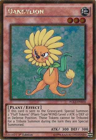 Löwenzahn-Löwe - PGL2-030 - Gold Rare - 1. Auflage