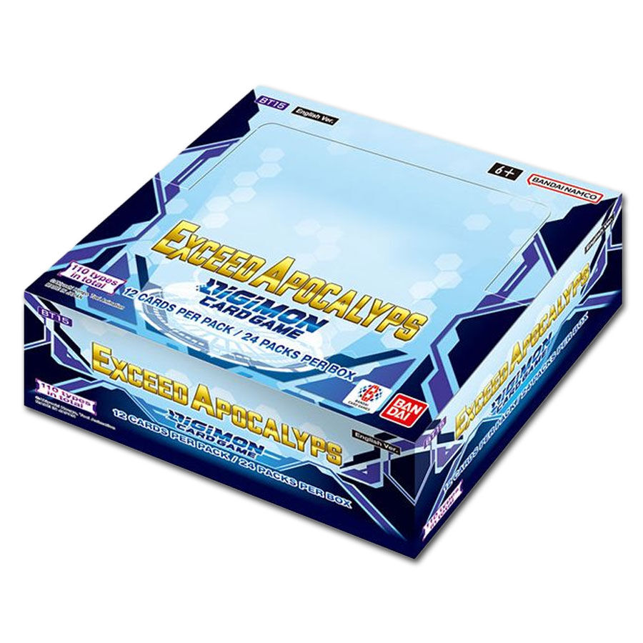 Exceed Apocalypse Booster Display BT15 - Digimon Card Game - EN Exceed Apocalypse Booster Display BT15 - Digimon Card Game - EN