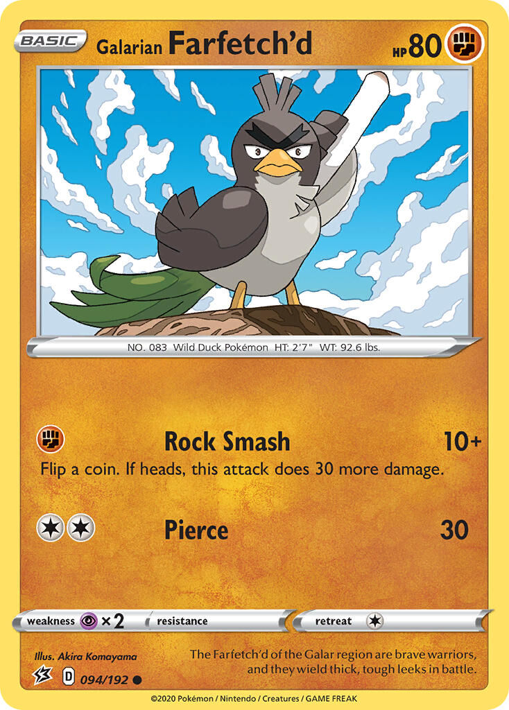 Galarian Farfetch’d - 094/192 - EN