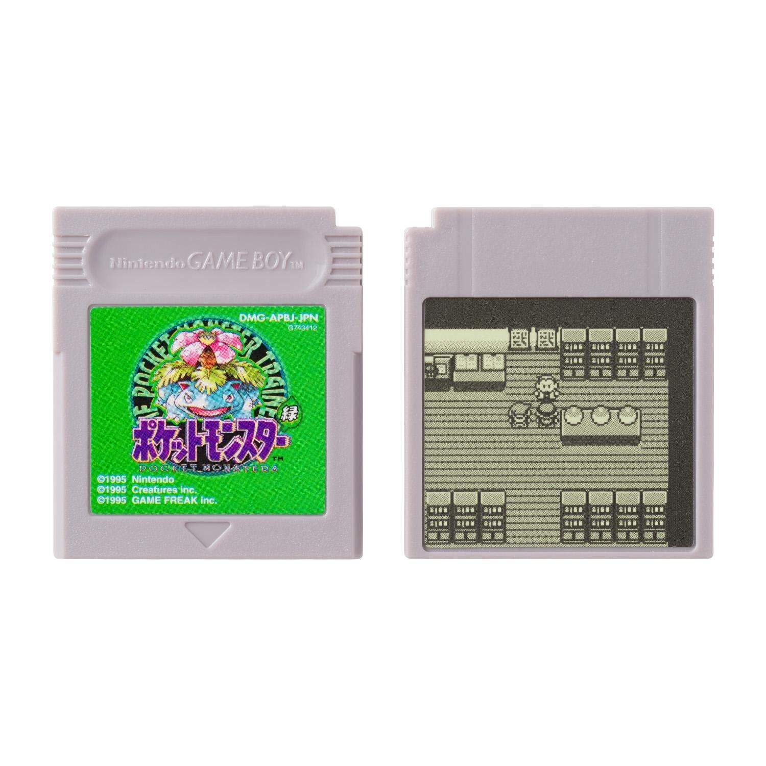 Pokémon Red & Green Game Music Collection with Game Boy-style Playback Machine