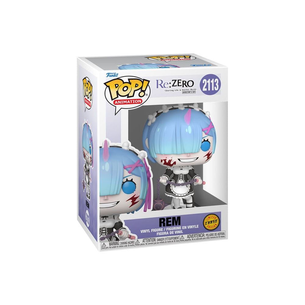 Re:ZERO POP! #2113 Animation Vinyl Figur Rem CHASE Variant - 9 cm Re:ZERO POP! #2113 Animation Vinyl Figur Rem CHASE Variant - 9 cm