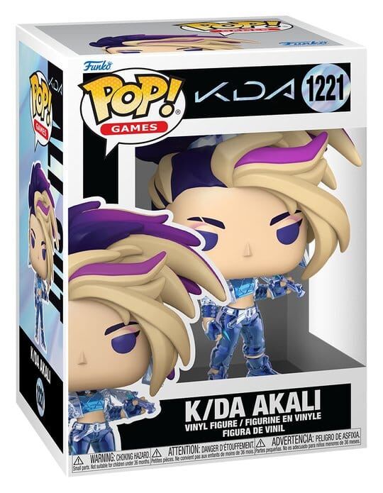 League of Legends POP! Games Vinyl Figur K/DA Akali 9 cm