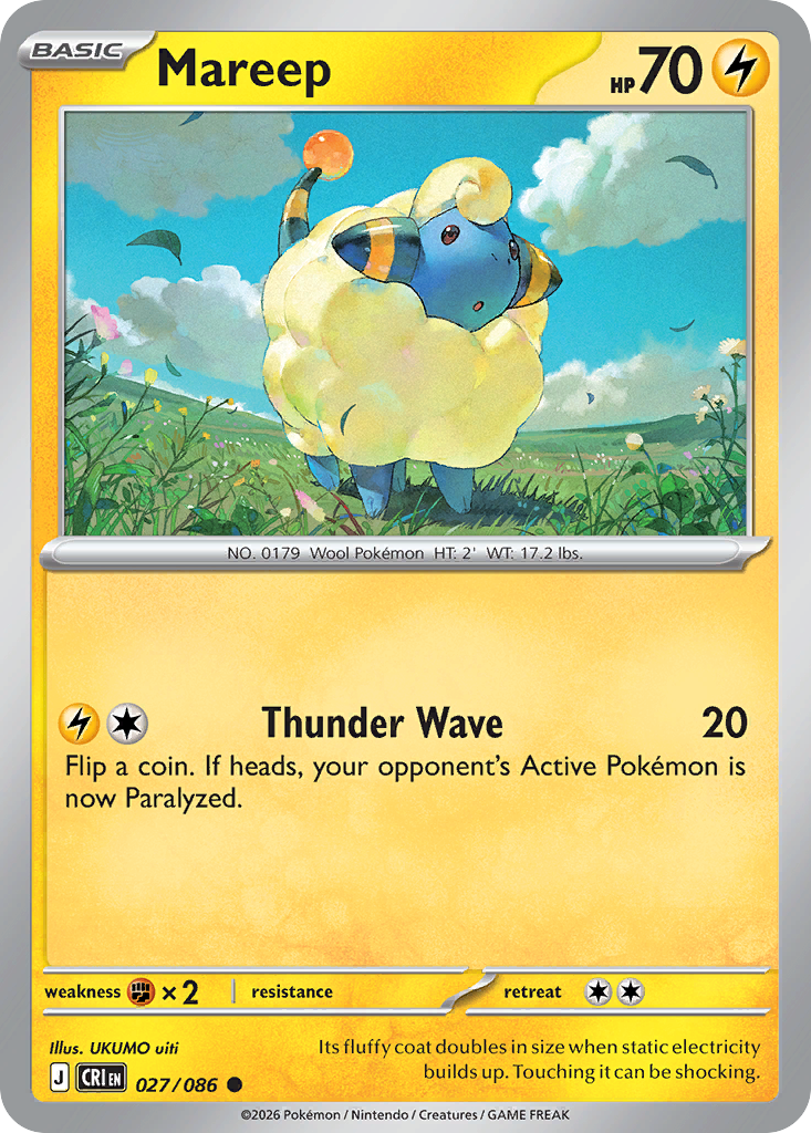Mareep - 027/086 - EN