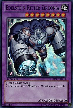 Edelstein-Ritter Zirkonia - Yu-Gi-Oh!