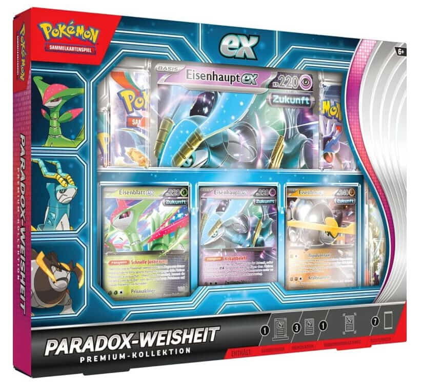 Pokémon TCG - Paradox-Weisheit Premium-Kollektion - DE Pokémon TCG - Paradox-Weisheit Premium-Kollektion - DE