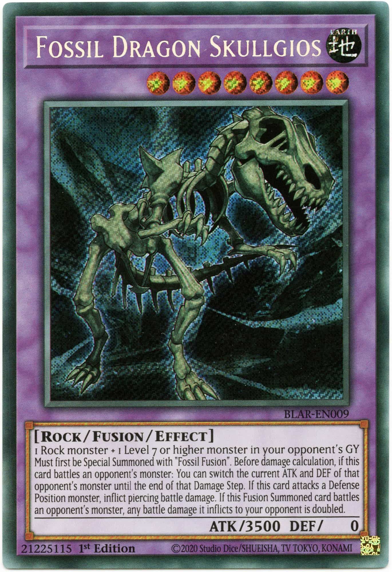 fossil-dragon-skullgios-blar-en009-secret-rare-1st-edition-near-mint-min Fossil Dragon Skullgios - BLAR-EN009 - Secret Rare - 1st Edition - Near Mint