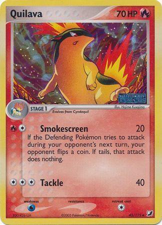 Quilava - 45/115 - Reverse Holo - EN