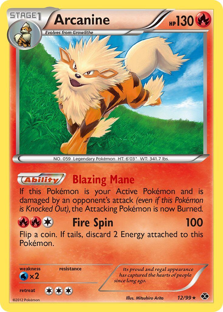 Arcanine - 12/99 - EN