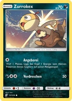 Zurrokex 137/236 - Pokémon TCG