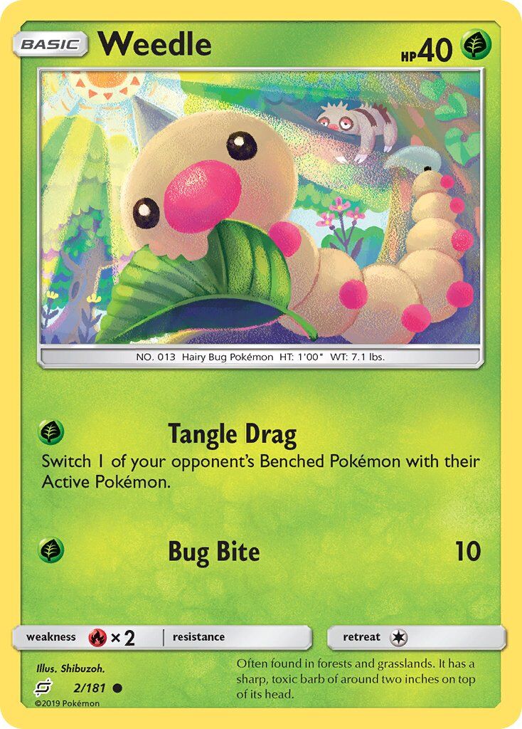 Weedle - 2/181 - EN Weedle - 2/181 - EN