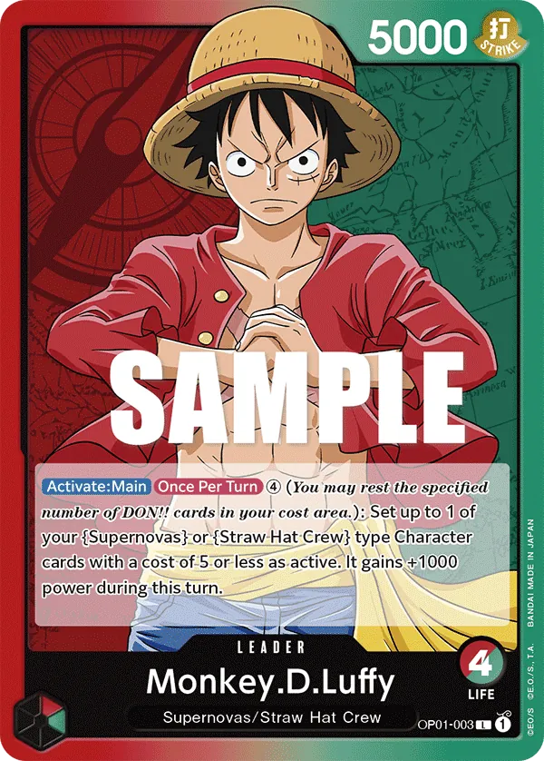 Monkey.D.Luffy - OP01-003 Monkey.D.Luffy - OP01-003