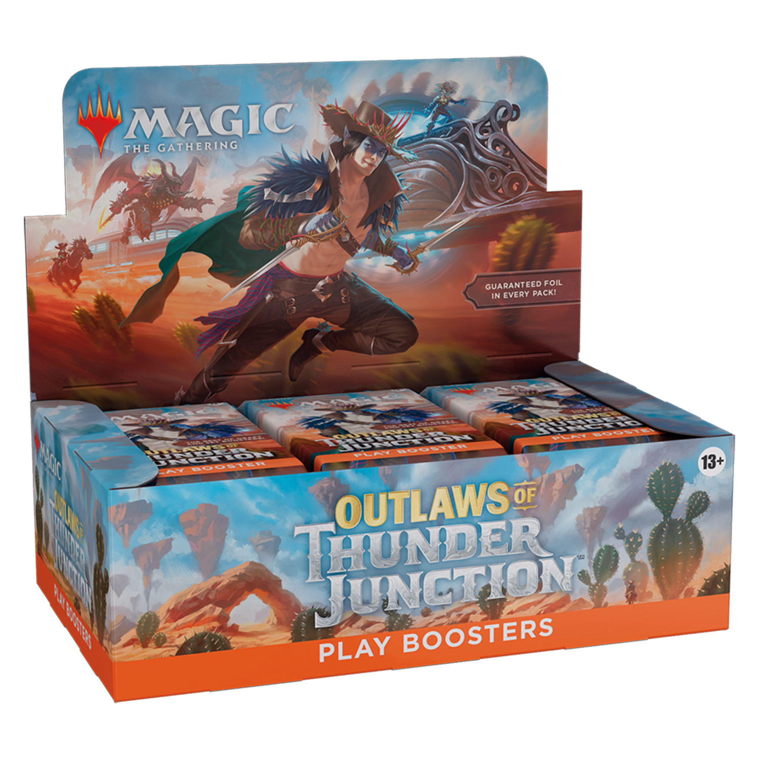 Outlaws of Thunder Junction Play Booster Display - Magic the Gathering - EN Outlaws of Thunder Junction Play Booster Display - Magic the Gathering - EN