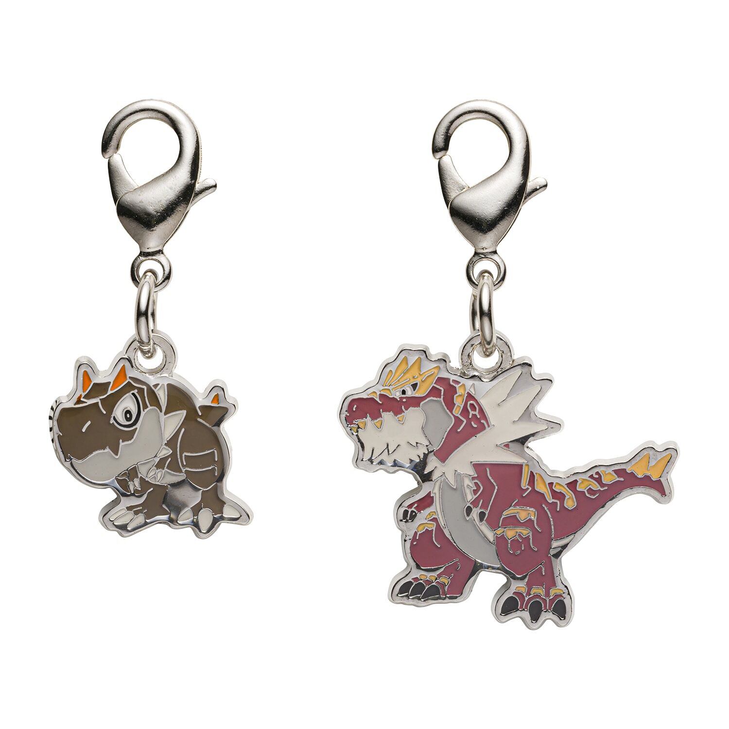 Pokemon Center - Tyrunt, Tyrantrum Schlüsselanhänger - 2 Stück