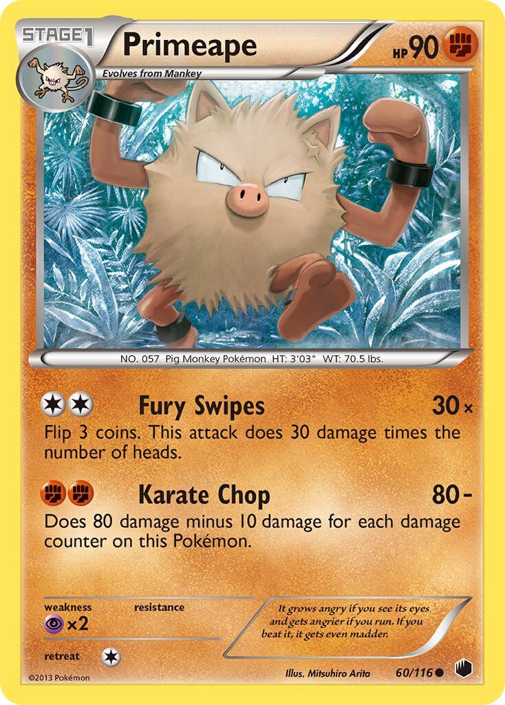Primeape - 60/116 - EN Primeape - 60/116 - EN