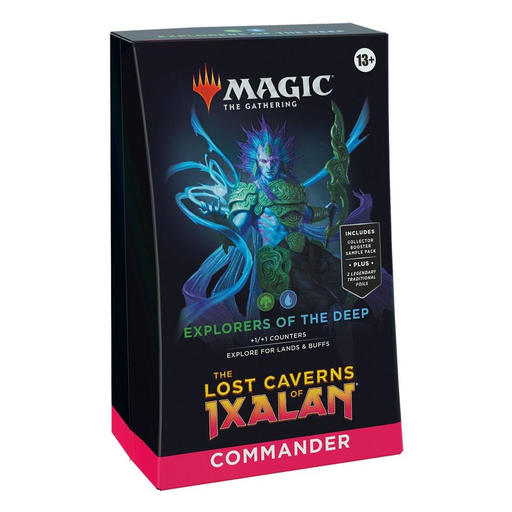 The Lost Caverns of Ixalan Commander Deck - Explorers of the Deep - Magic the Gathering - EN The Lost Caverns of Ixalan Commander Deck - Explorers of the Deep - Magic the Gathering - EN