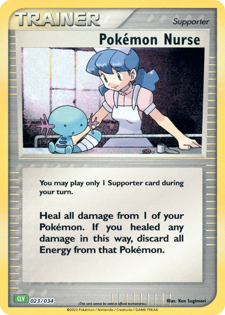 Pokémon Nurse - 023/34 - EN