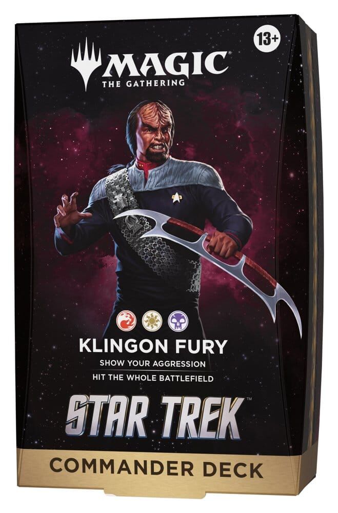 Magic the Gathering Star Trek Klingon Fury Commander Deck