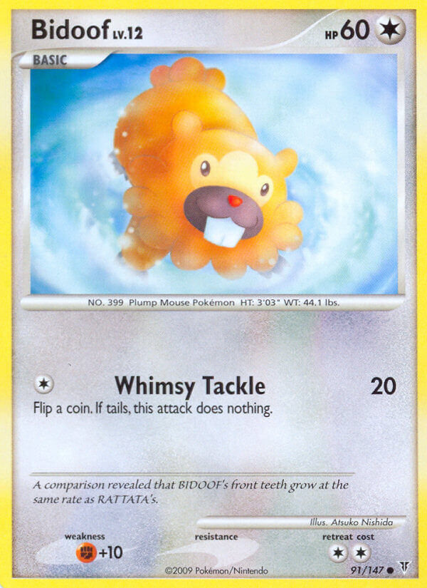 Bidoof - 91/147 - EN Bidoof - 91/147 - EN