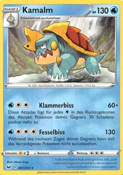 Kamalm 061/202 - Pokémon TCG