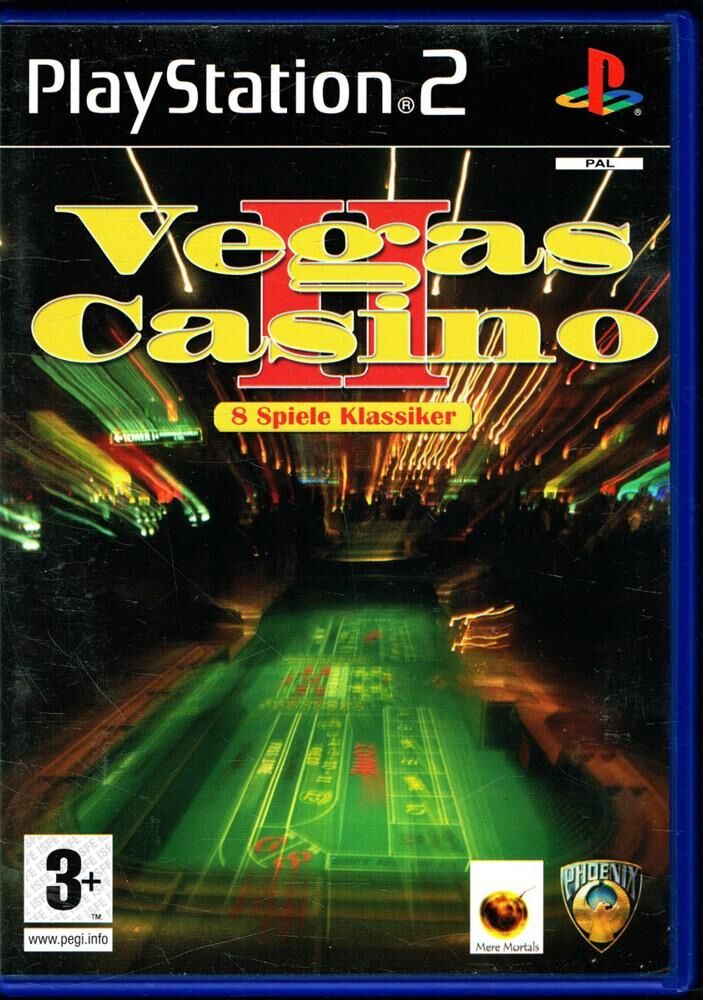 Vegas Casino II - OVP - PS2 - DE