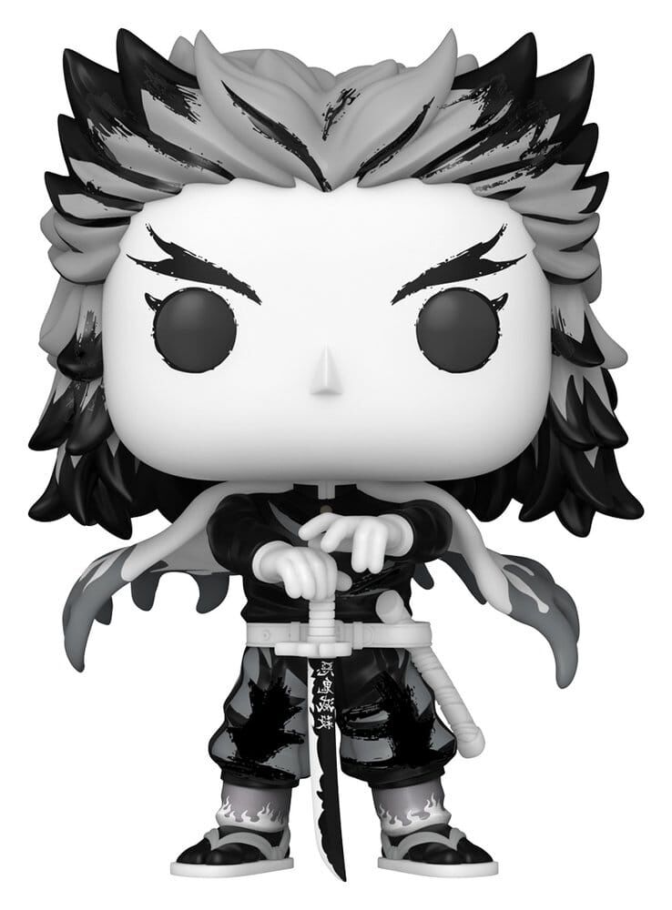 Demon Slayer: Kimetsu no Yaiba POP! Animation Vinyl Figuren Rengoku(Sumi-Ink) 9 cm Demon Slayer: Kimetsu no Yaiba POP! Animation Vinyl Figuren Rengoku(Sumi-Ink) 9 cm