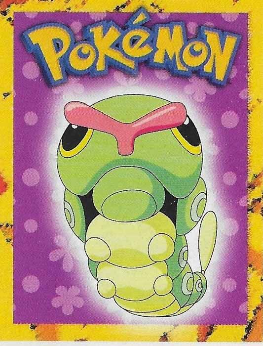 Caterpie - 10 - Merlin Sticker Series 1 Caterpie - 10 - Merlin Sticker Series 1