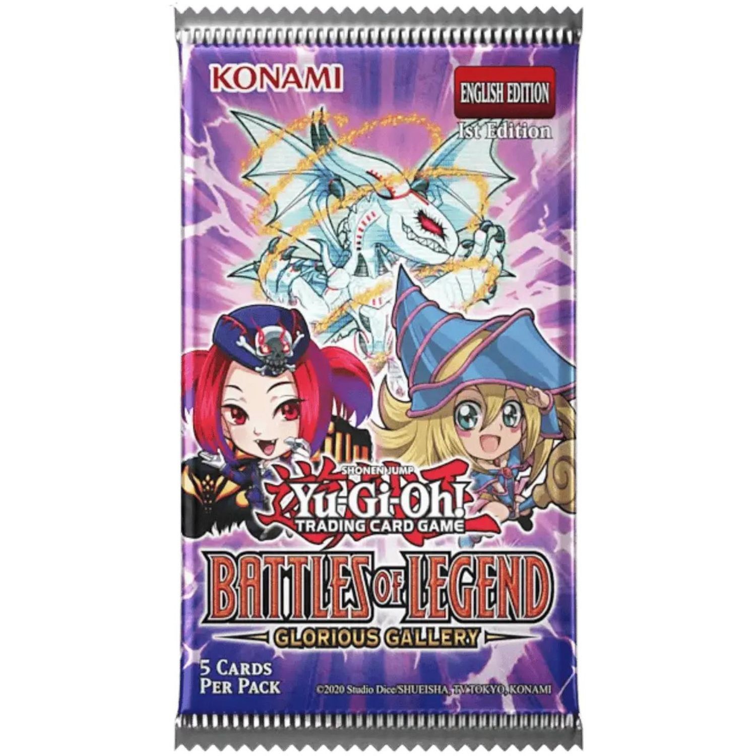 Yu-Gi-Oh! Battle of Legend Glorious Gallery - 1 Random Booster Pack - DE Yu-Gi-Oh! Battle of Legend Glorious Gallery - 1 Random Booster Pack - DE