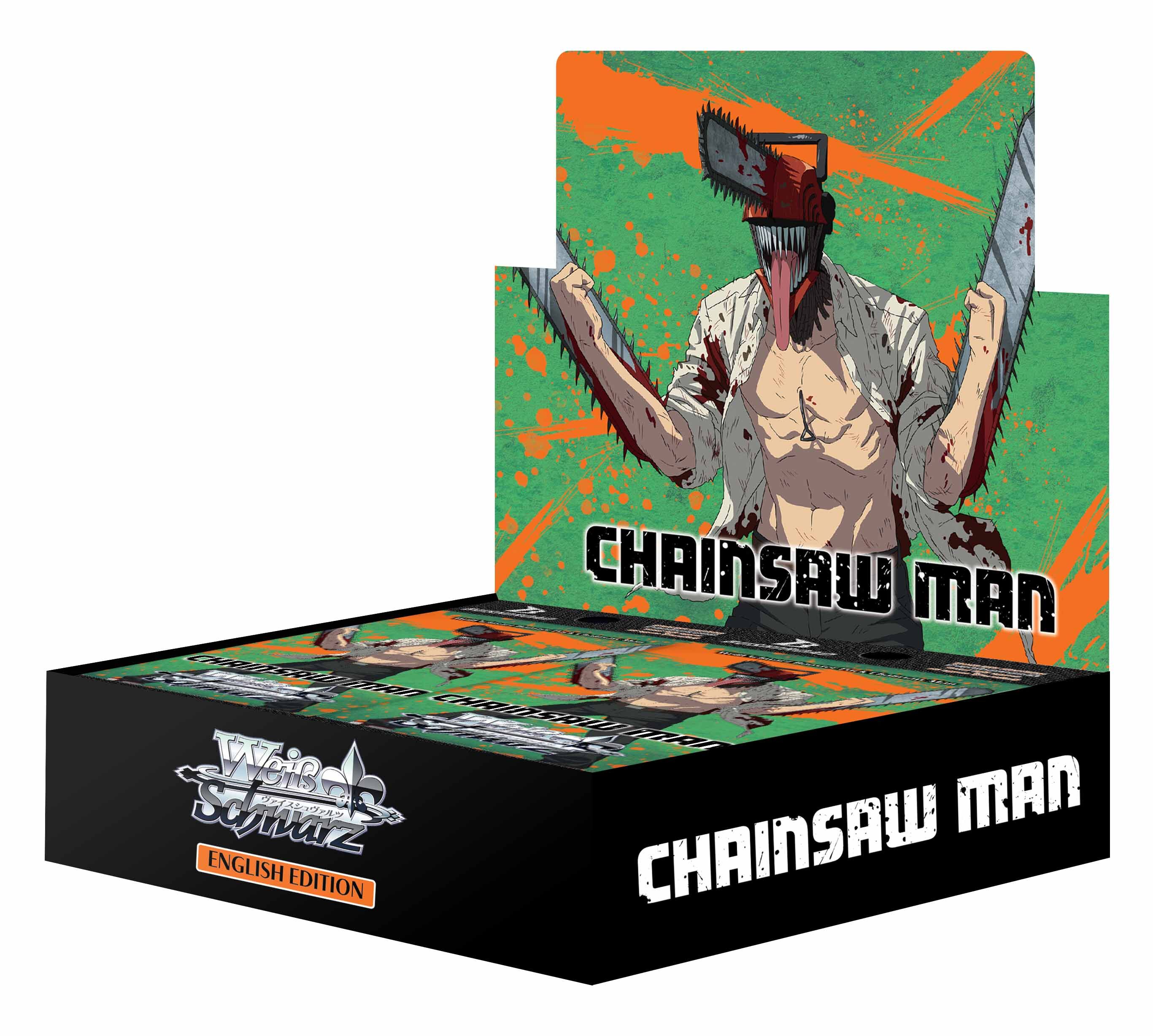 Chainsaw Man Booster Box - Weiss Schwarz TCG - EN Chainsaw Man Booster Box - Weiss Schwarz TCG - EN