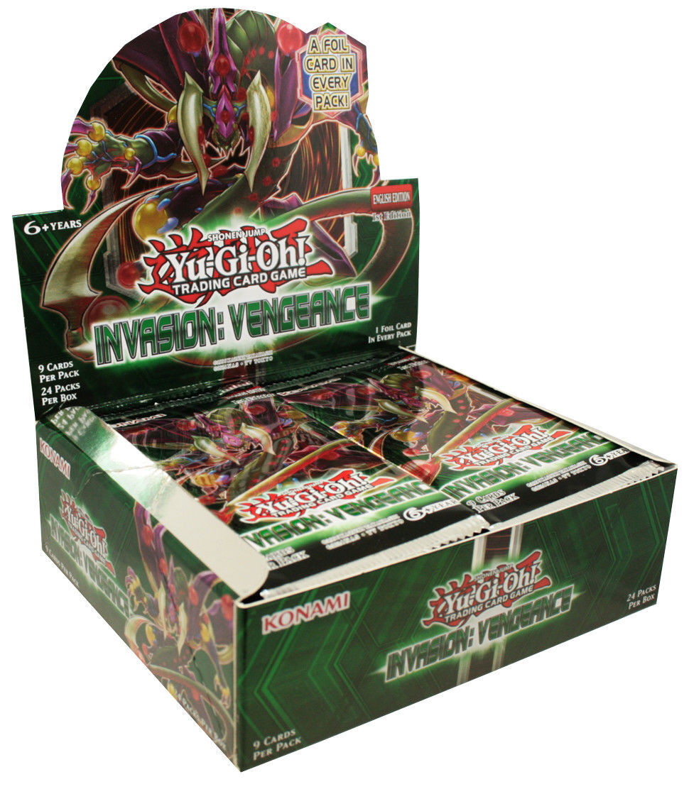 invasion-vengeance-booster-display-yu-gi-oh-en-1 Invasion: Vengeance Booster Display - Yu-Gi-Oh! - EN