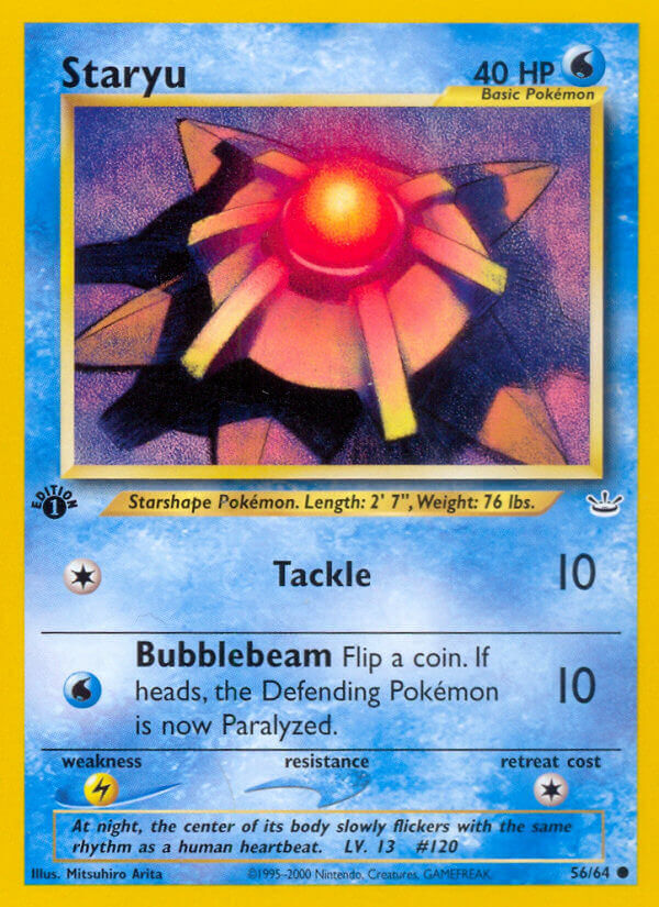 Staryu - 56/66 - 1st Edition - EN