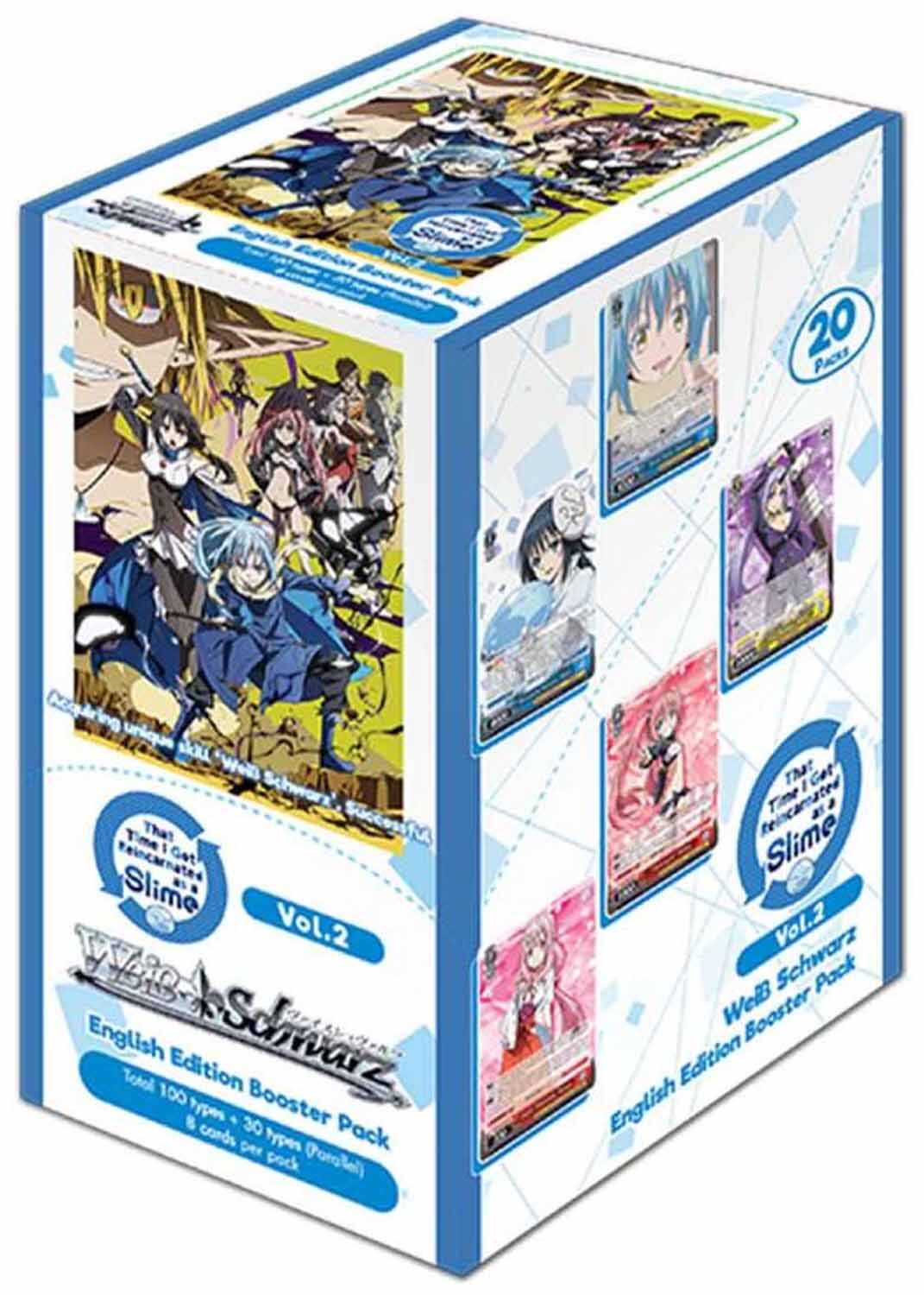 That Time I got Reincaranted as a Slime Vol. 2 Booster Display - Weiss Schwarz TCG - EN