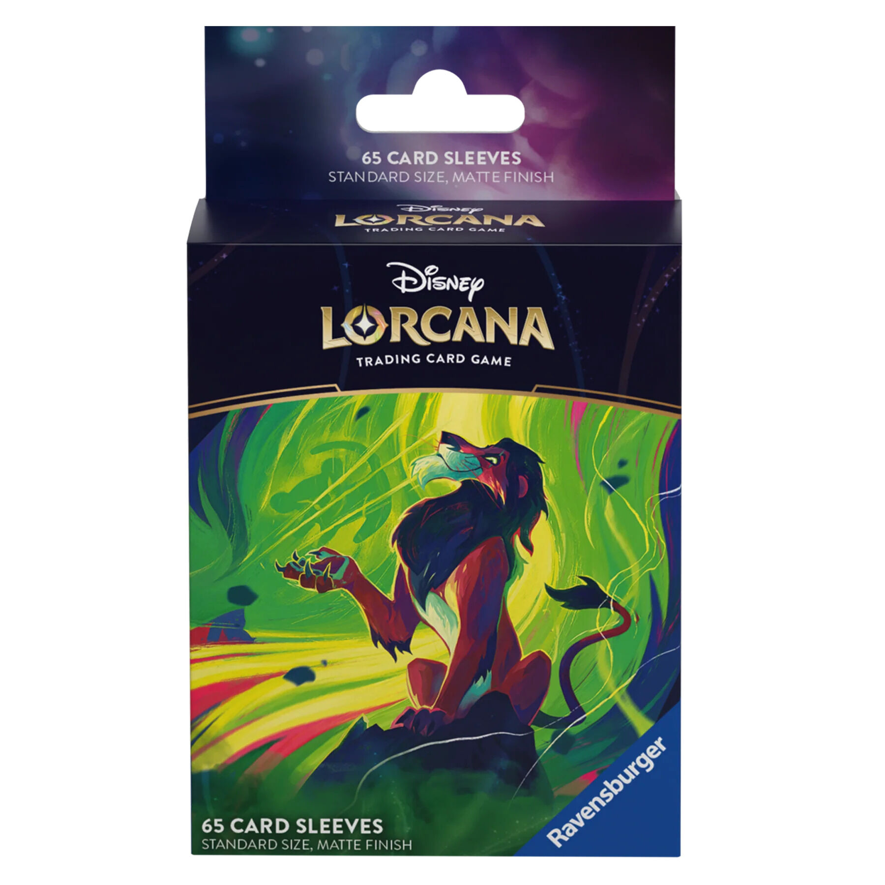 Disney Lorcana 6: Azurite Sea - Kartenhüllen "Scar" (65 Sleeves) Disney Lorcana 6: Azurite Sea - Kartenhüllen "Scar" (65 Sleeves)