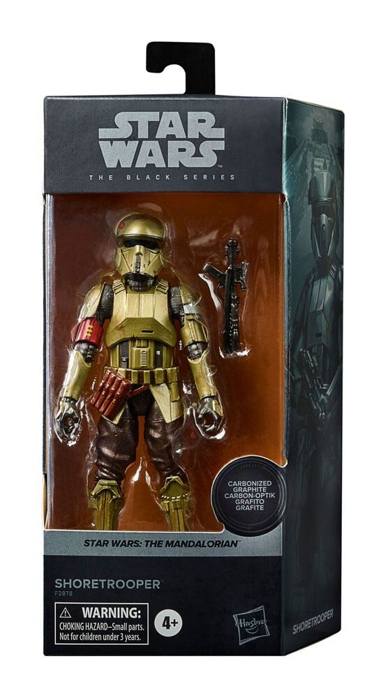 Star Wars The Mandalorian Black Series Carbonized Actionfigur 2021 Shoretrooper 15 cm