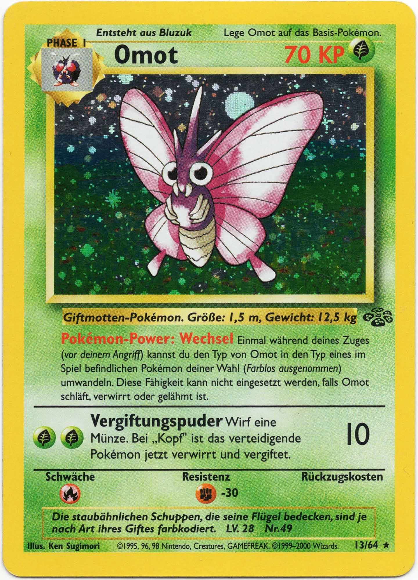 omot-13-64-poke-mon-tcg-lightly-played Omot - 13/64 - Pokémon TCG (Lightly Played)