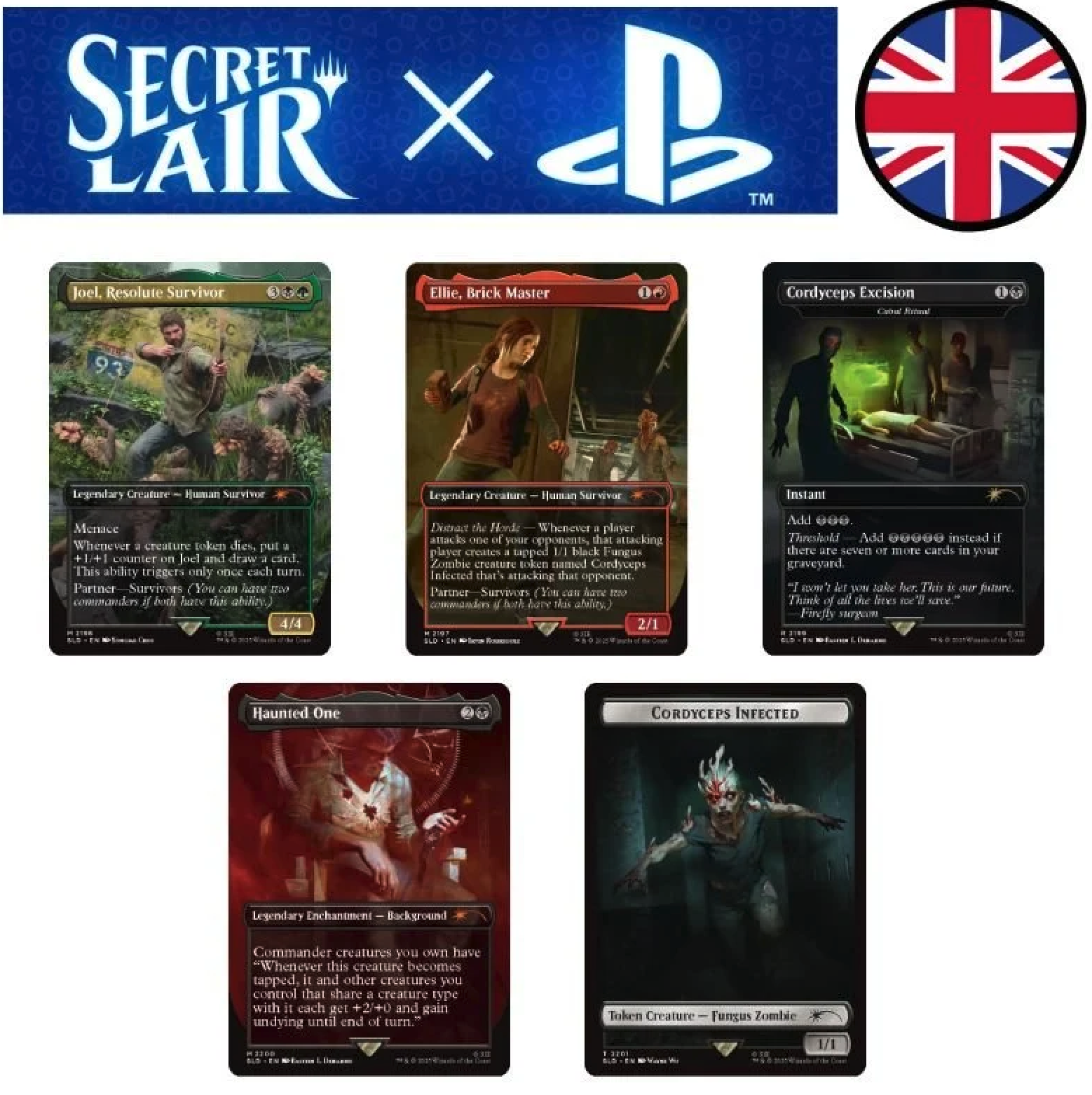 Secret Lair x Playstation - The Last of US Part I - Magic the Gathering - EN Secret Lair x Playstation - The Last of US Part I - Magic the Gathering - EN