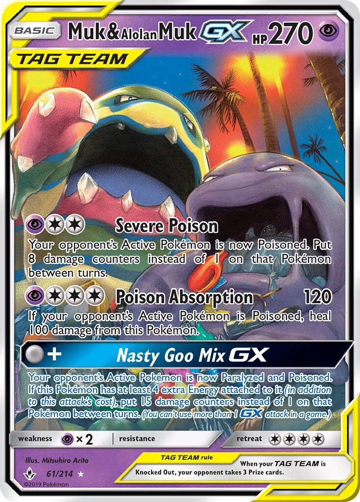 Muk & Alolan Muk-GX - 61/214 - EN