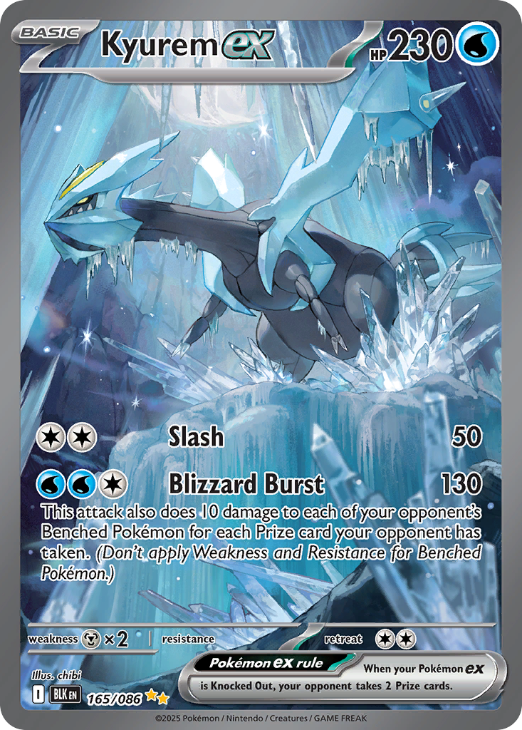 Kyurem ex - 165/086 - EN Kyurem ex - 165/086 - EN