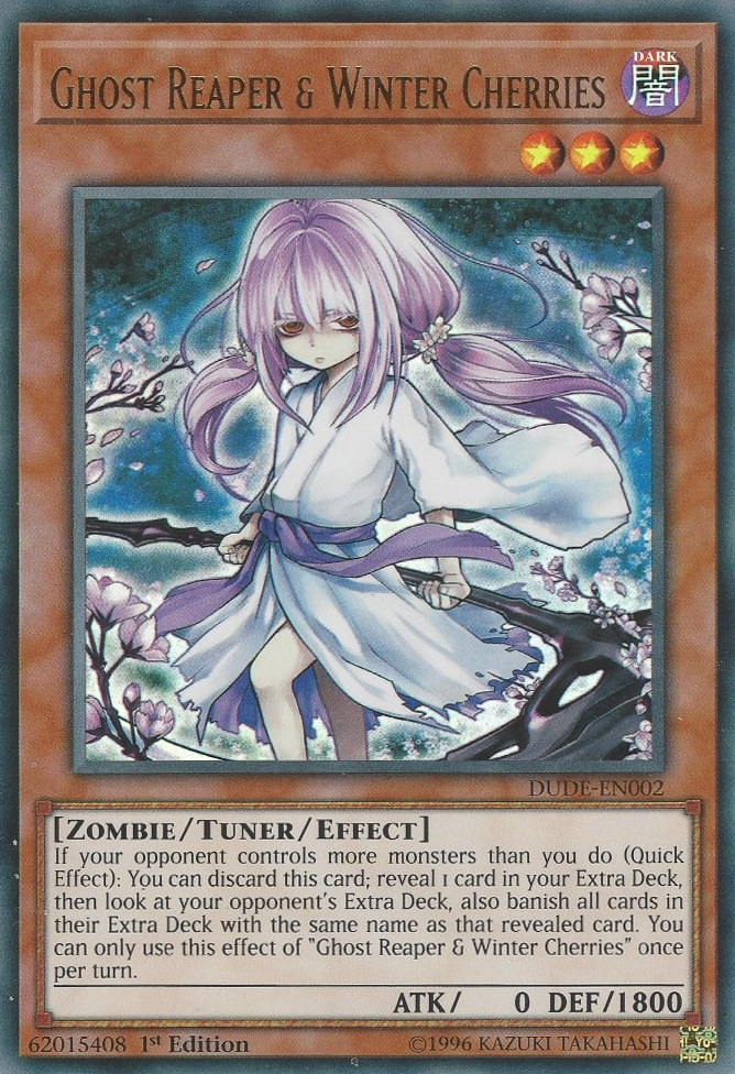 Geisterschnitter und Winterkirschblüten - DUDE-002 - Ultra Rare - 1. Auflage Geisterschnitter und Winterkirschblüten - DUDE-002 - Ultra Rare - 1. Auflage