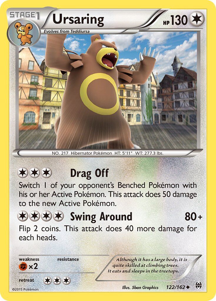 Ursaring - 122/162 - EN Ursaring - 122/162 - EN